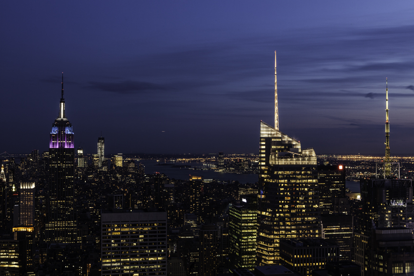 NY desde Top of The Rock, en Rockefeller Center