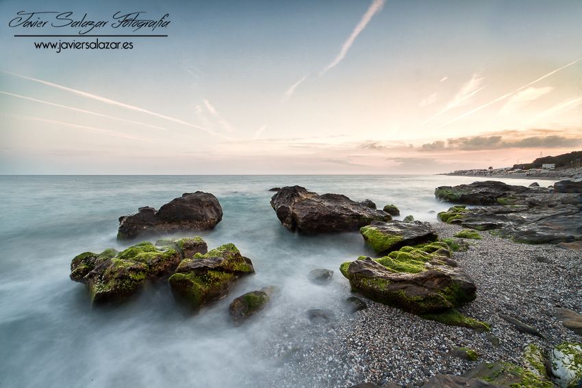 Atardece en la costa