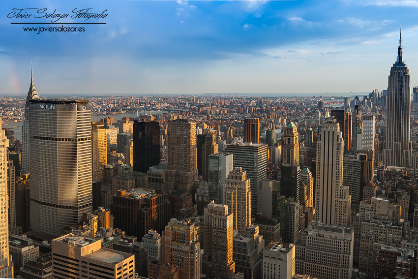 Top of the Rock view