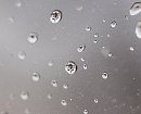 Agua en el cristal